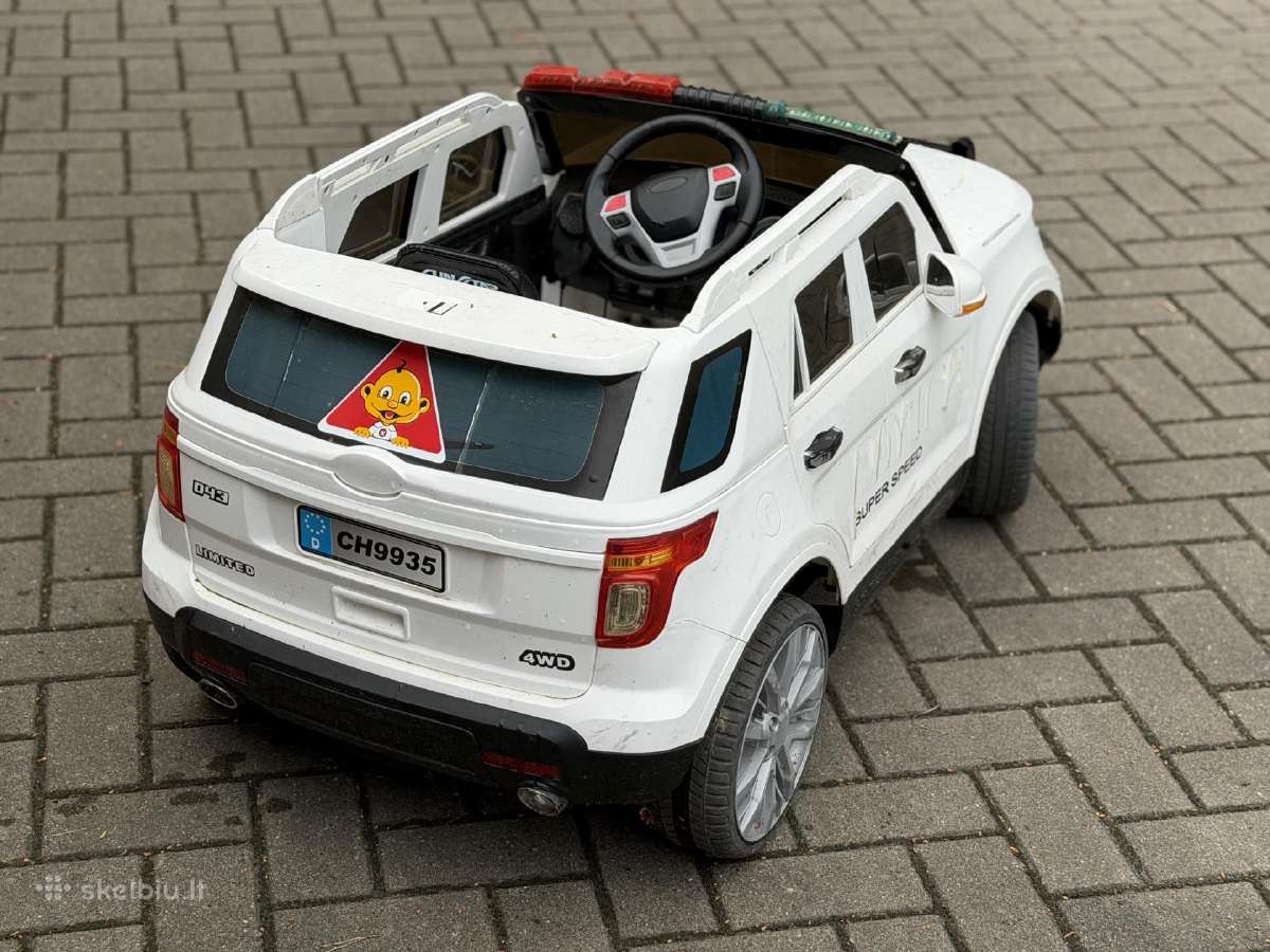 Vaikiškas elektrinis automobilis - nuotraukos Nr. 3