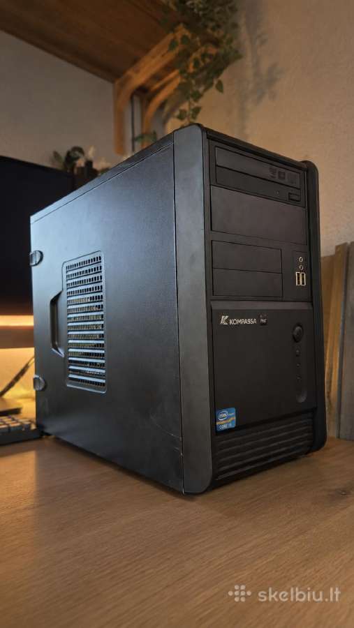 Kompiuteris darbui ir žaidimams 16gb RAM Rx580