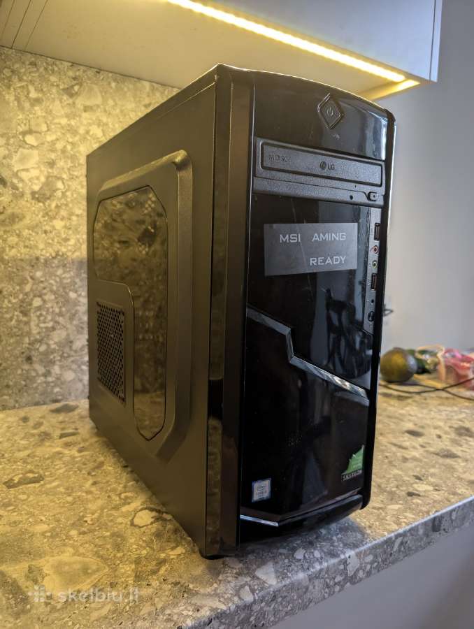 Žaidimų Pc komplektas: i5 / Gtx 1060 / SSD+HDD /2