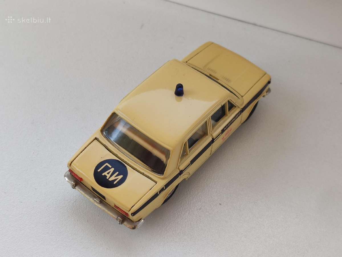 1:43 lada vaz 2101 milicija a17 ussr - nuotraukos Nr. 3