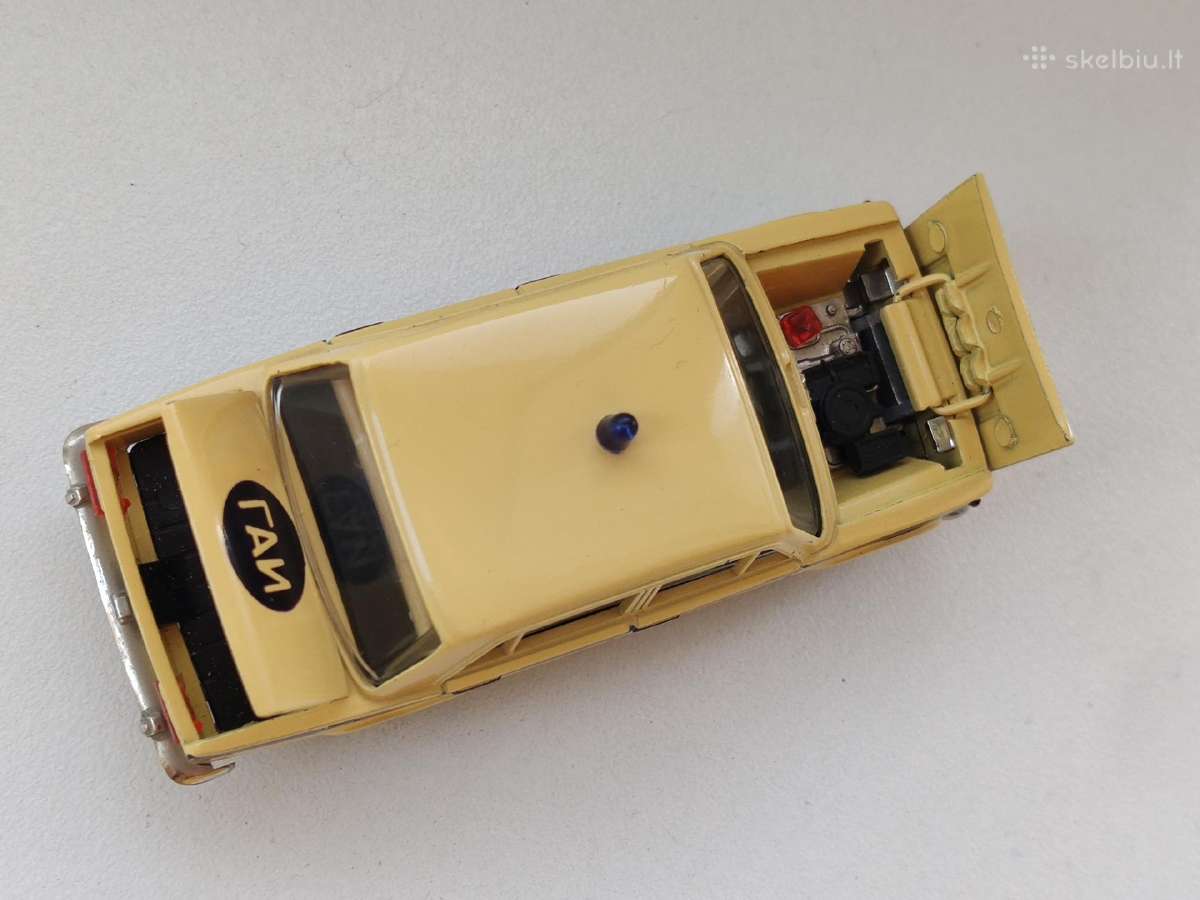 1:43 lada vaz 2101 milicija a17 ussr - nuotraukos Nr. 4