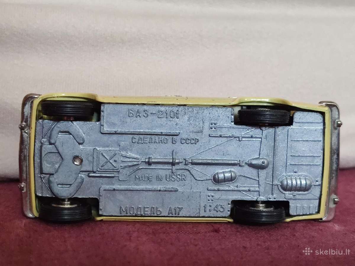 1:43 lada vaz 2101 milicija a17 ussr - nuotraukos Nr. 5