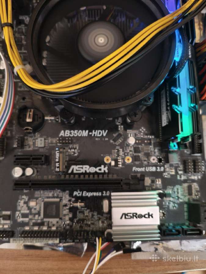Am5 strix b650e-f + am4 asrock ab350m-hdv