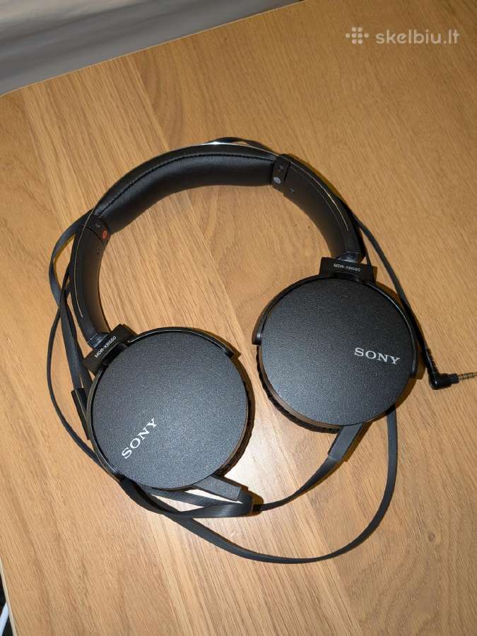 „Sony Mdr Xb550“ ausinės - nuotraukos Nr. 2