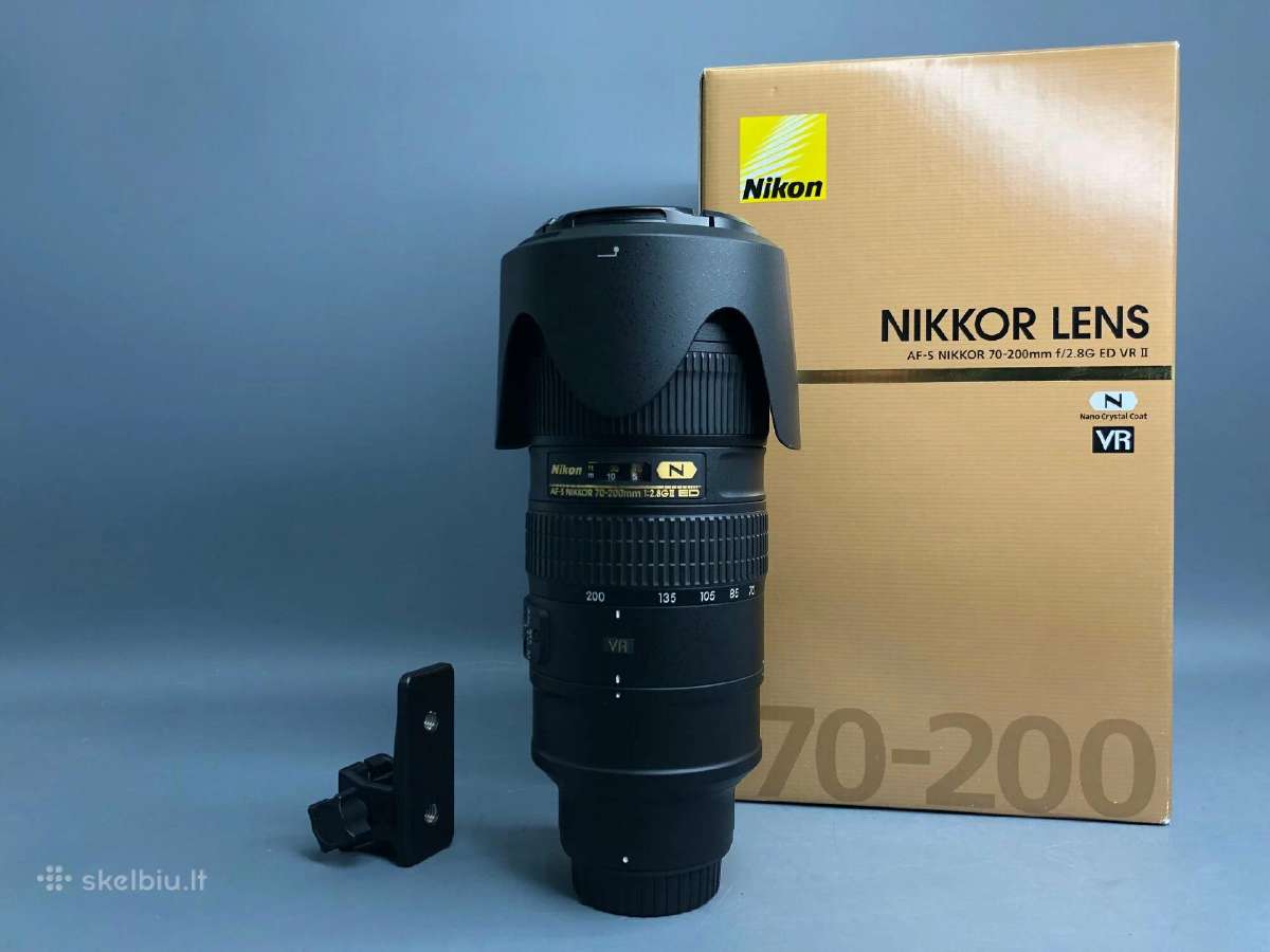 Ieškau Nikon 70-200mm f/2.8 G Ed Vr II
