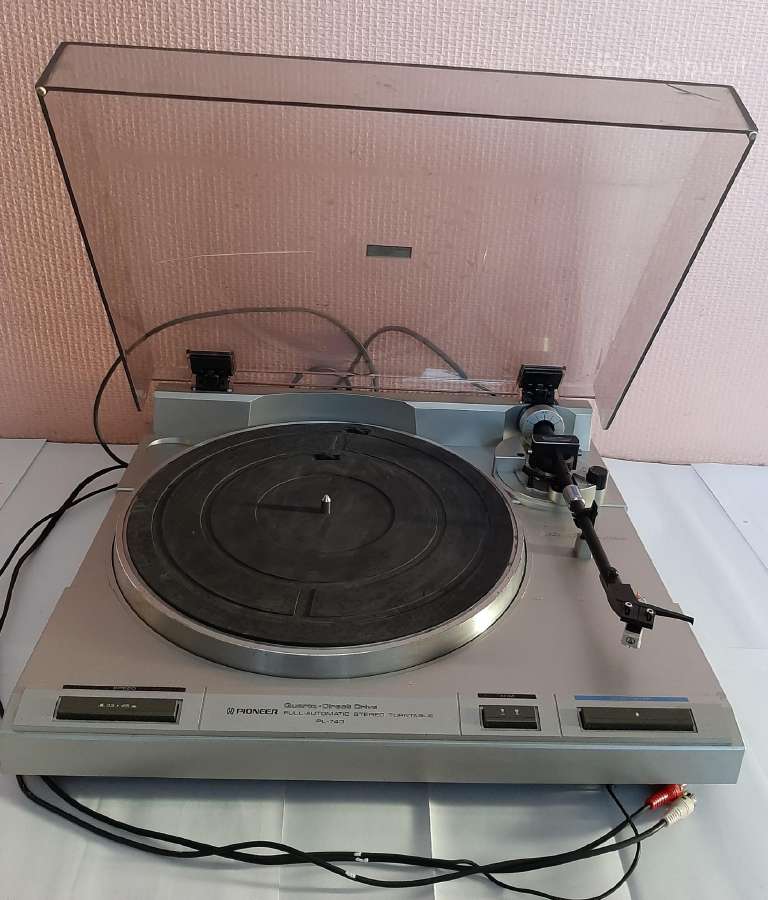 Patefonas Pioneer Pl 740 grotuvas turntable - nuotraukos Nr. 2