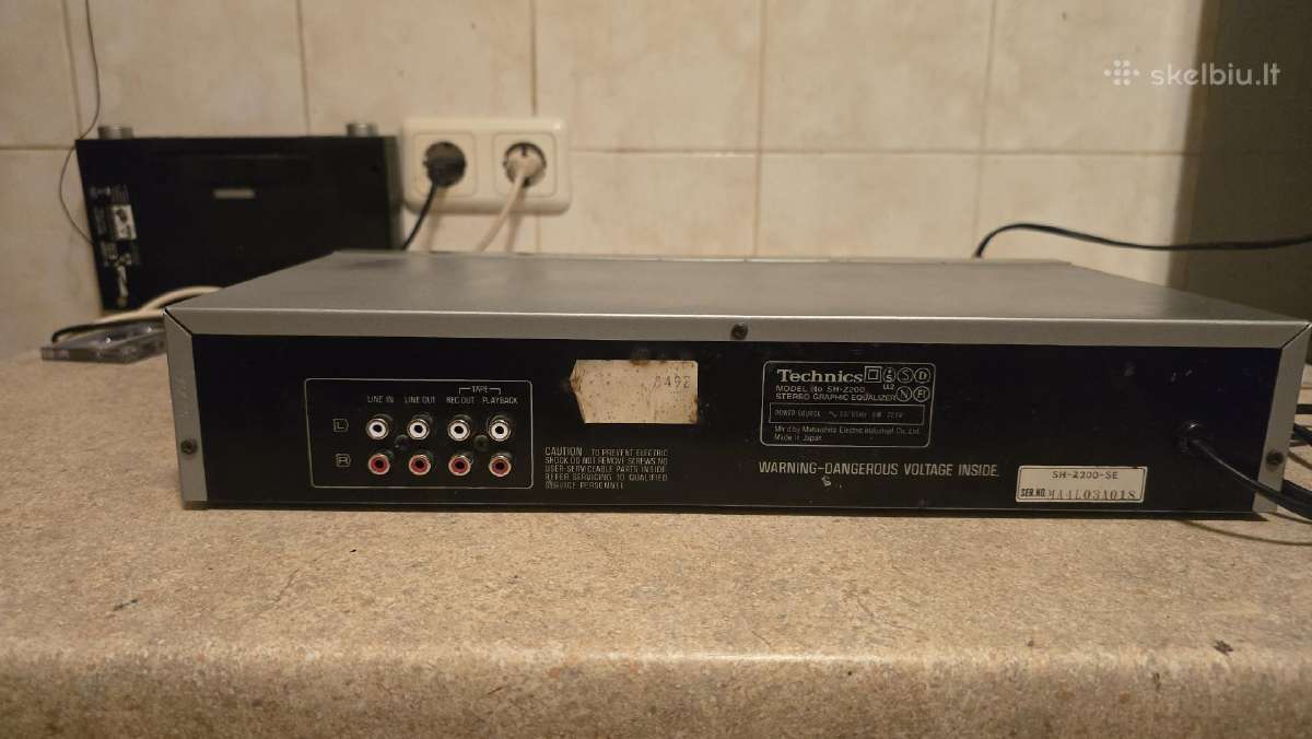 Ekvalaizeris Technics Sh-z200 - nuotraukos Nr. 2
