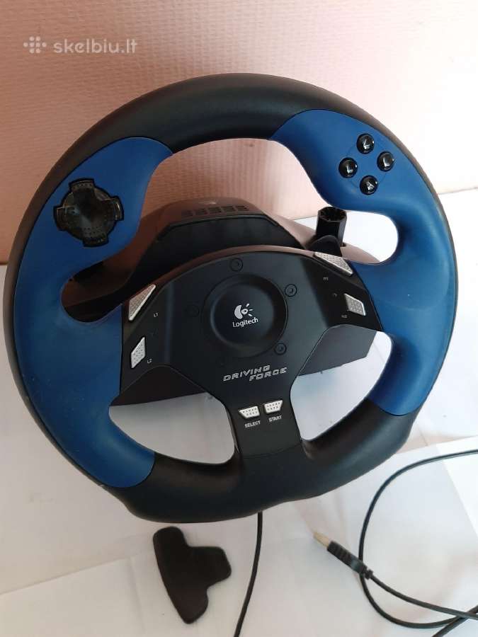 Logitech Driving force Ps2 Žaidimų vairas - nuotraukos Nr. 2