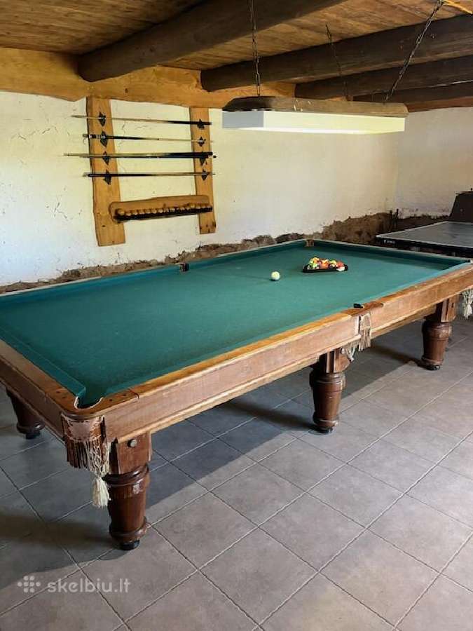 Rusisko biliardo stalas 10 pėdų