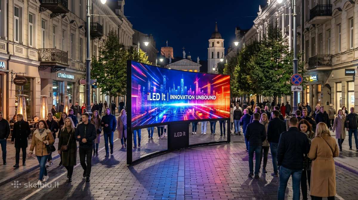 LED švieslentes,LED begancios reklamos - nuotraukos Nr. 23