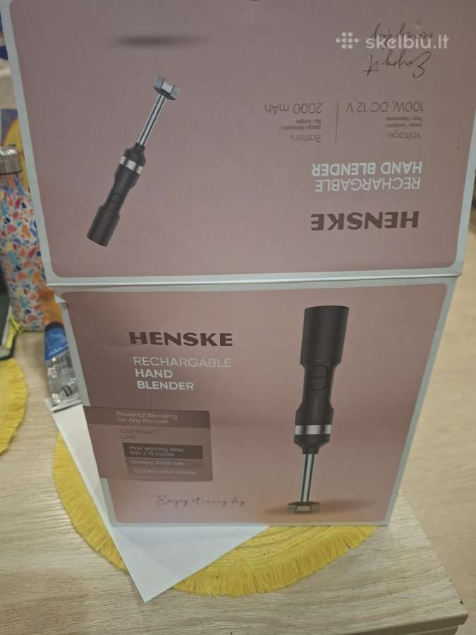 Naujas Blenderio Rinkinys 3 In 1.Vilnius.