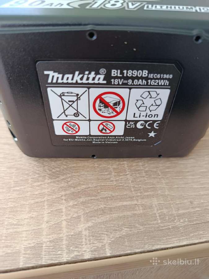 Nauja makitos baterija - nuotraukos Nr. 2