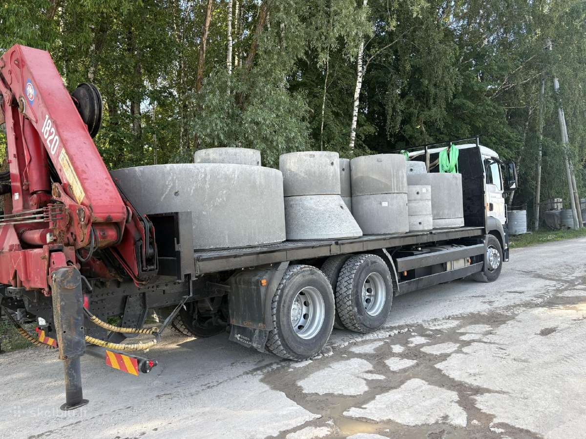 Pervežimo su kranu paslaugos ( fiskaras, kranas) - nuotraukos Nr. 4