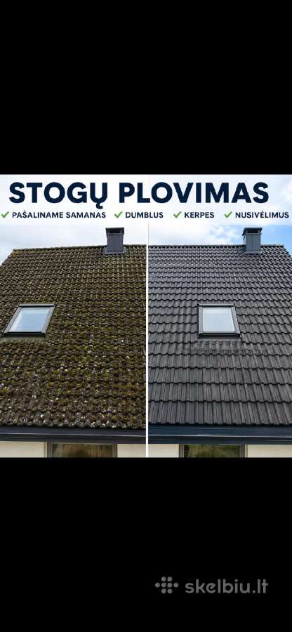 Stogu plovimas , dazymas