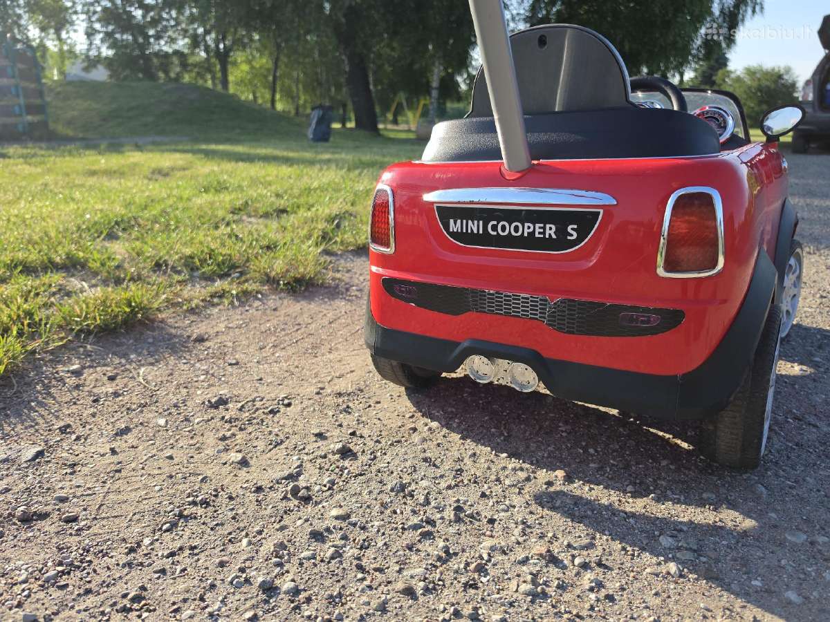 Parduodama stumdoma mašinėlė Mini Cooper S - nuotraukos Nr. 3