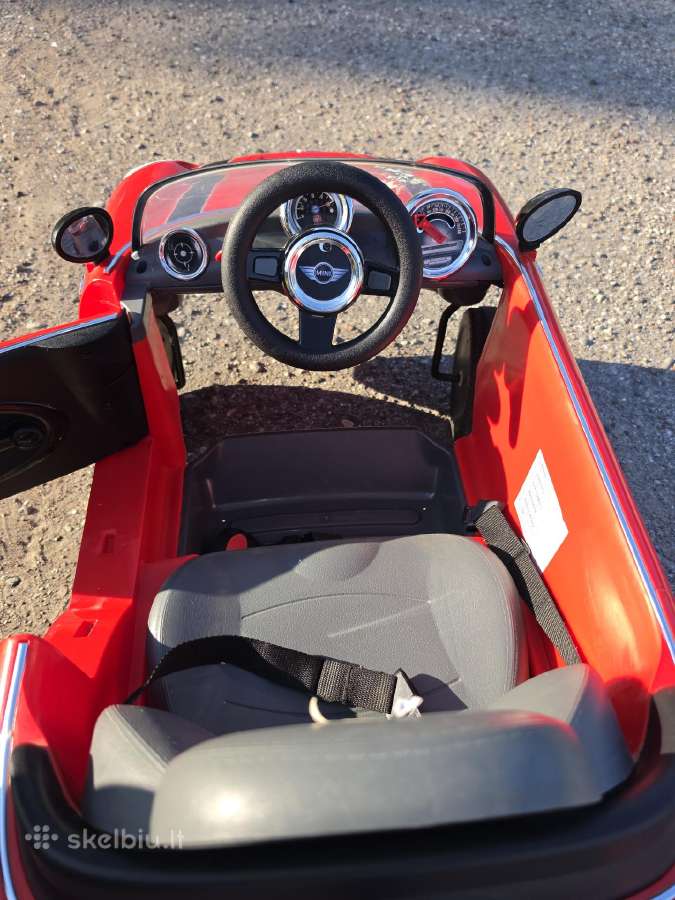 Parduodama stumdoma mašinėlė Mini Cooper S - nuotraukos Nr. 4