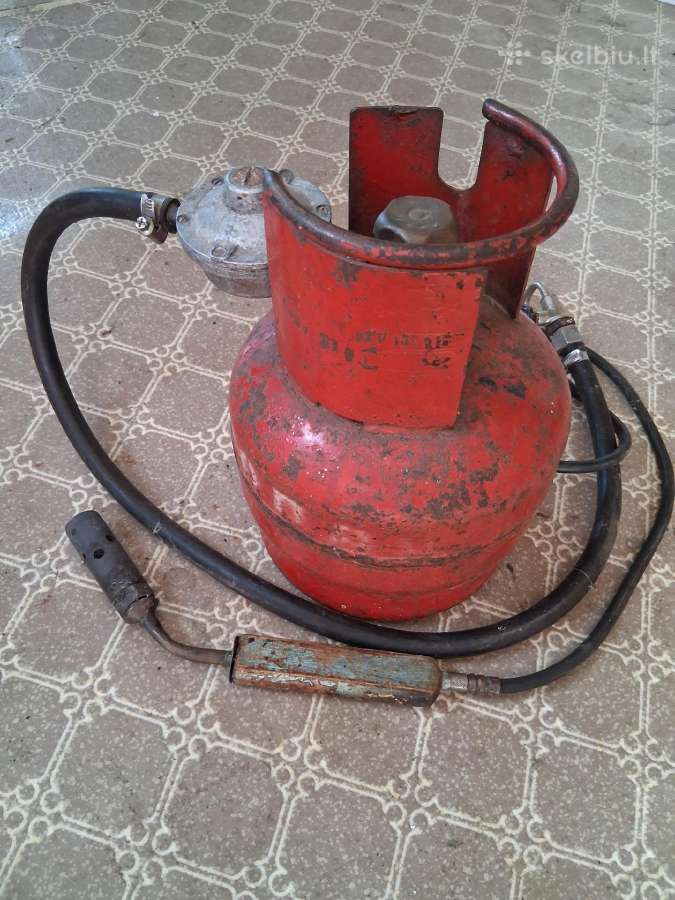 5l dujų balioną
