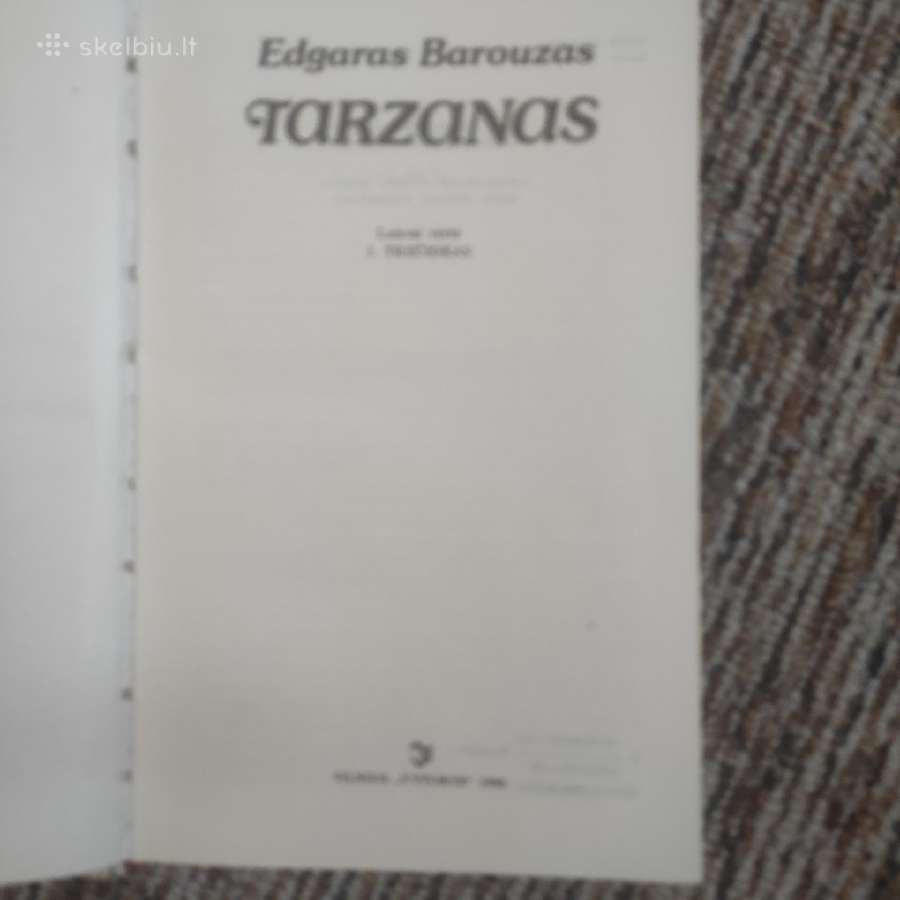 Knyga Tarzanas - nuotraukos Nr. 2