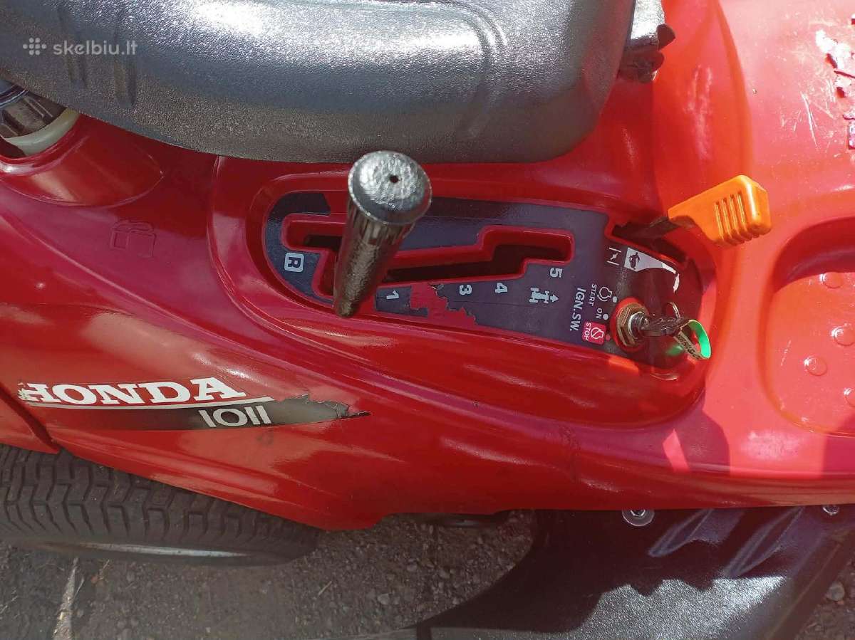 Vejos traktoriukas Honda 1011 - nuotraukos Nr. 11