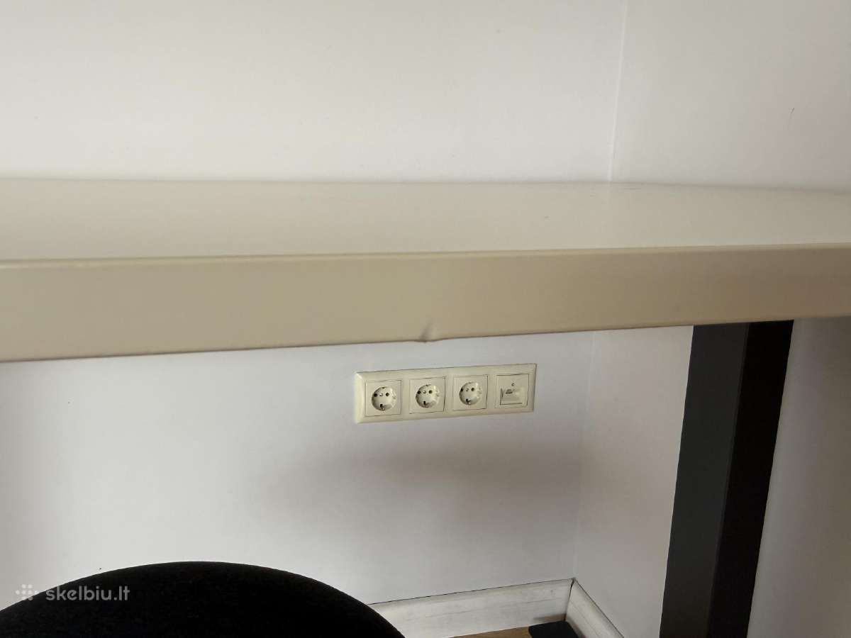 Ikea pakeliamas darbo stalas + balansinė taburetė - nuotraukos Nr. 3