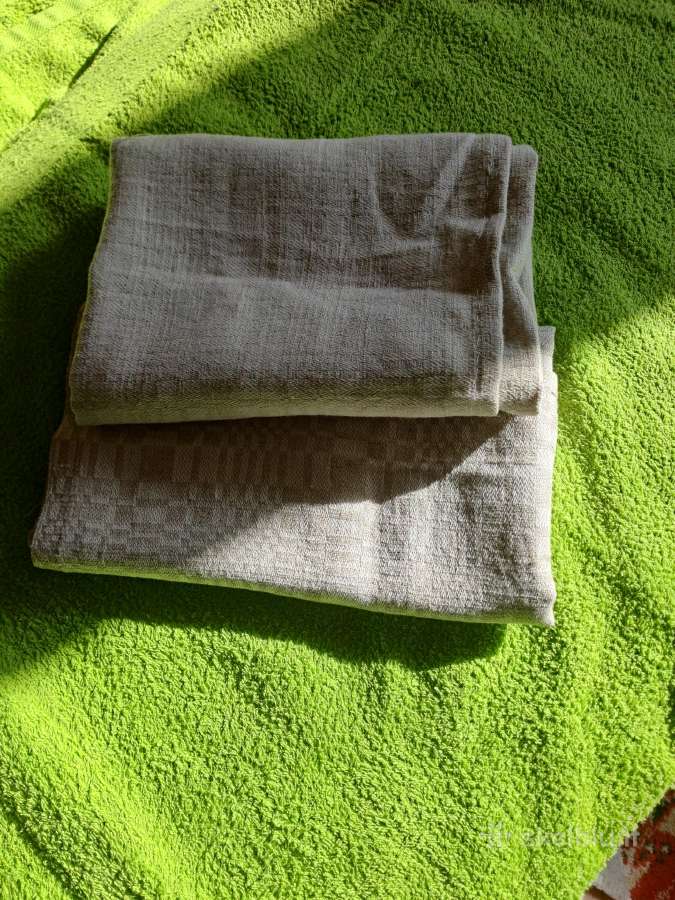 Lino rankšluoščiai ploni