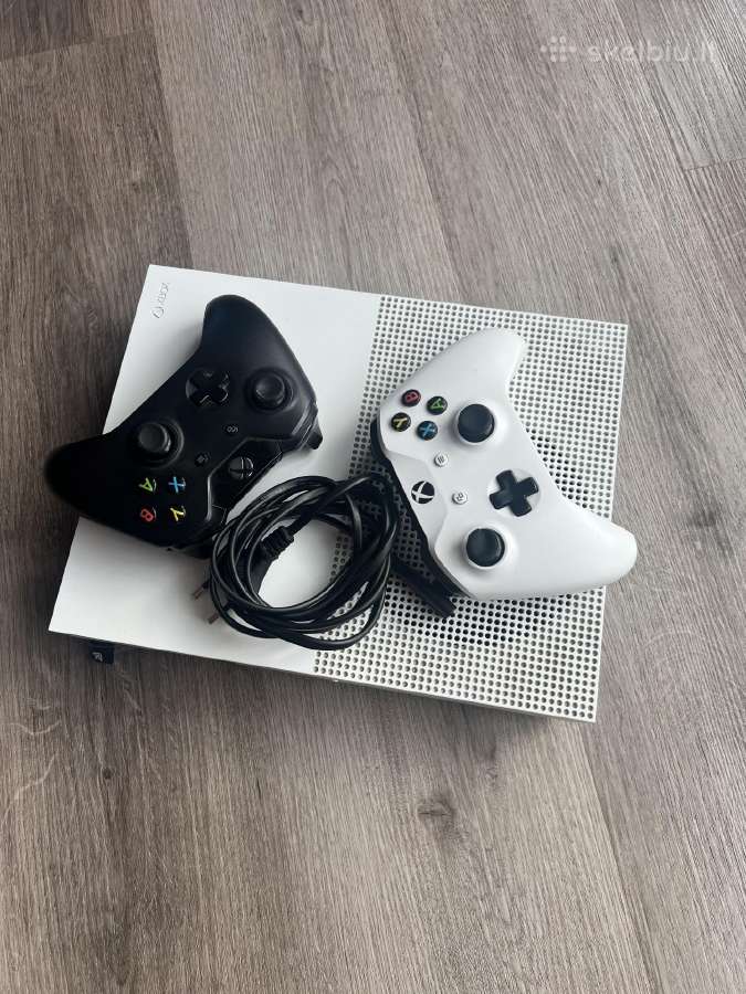 Microsoft Xbox One S (Slim) 1tb Puikios būklės,
