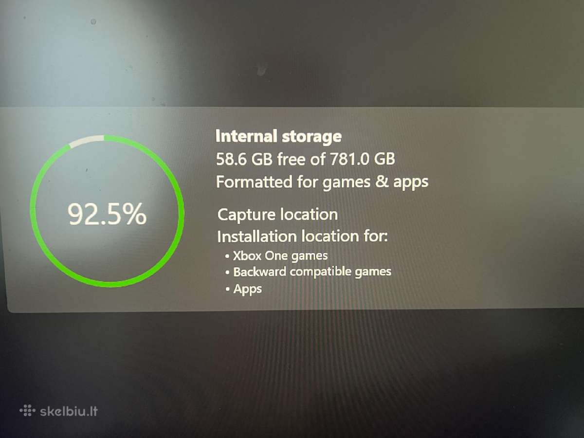 Microsoft Xbox One S (Slim) 1tb Puikios būklės, - nuotraukos Nr. 3