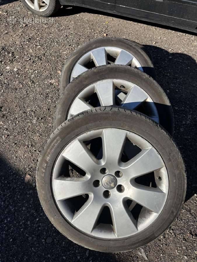 Parduodami audi ratai r18 su geromis padangomis - nuotraukos Nr. 5