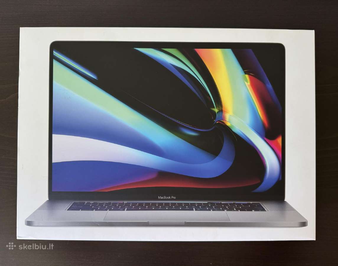 MacBook Pro 16 2019 2,6 GHz i7 16gb RAM 512gb SSD