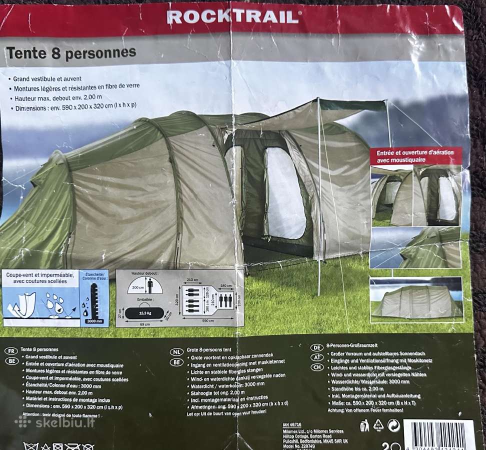8-iete Rocktrail palapine