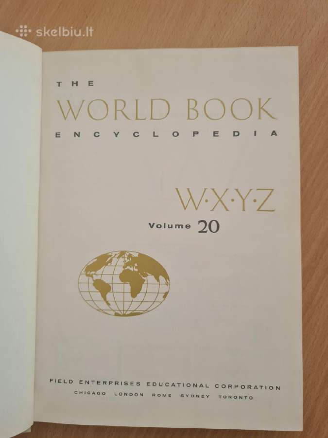 "The World Book Encyclopedia" + "Year book" - nuotraukos Nr. 2