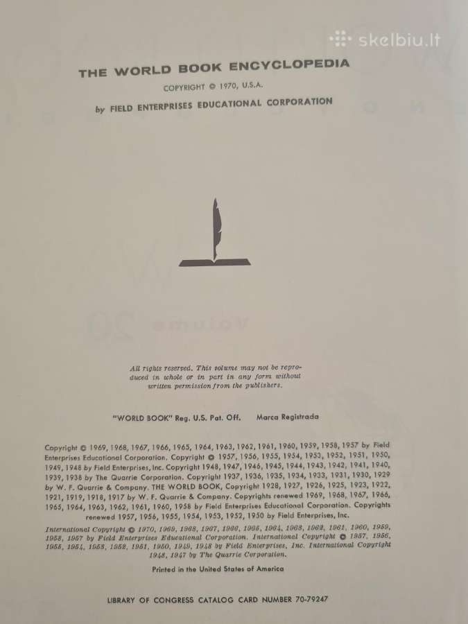"The World Book Encyclopedia" + "Year book" - nuotraukos Nr. 3