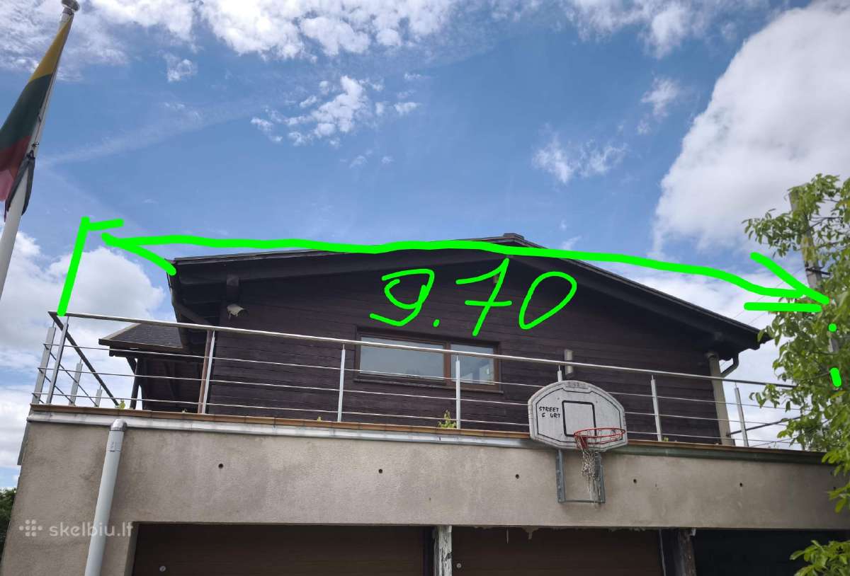 Nerūdijančio plieno turėklai virš 40 metru