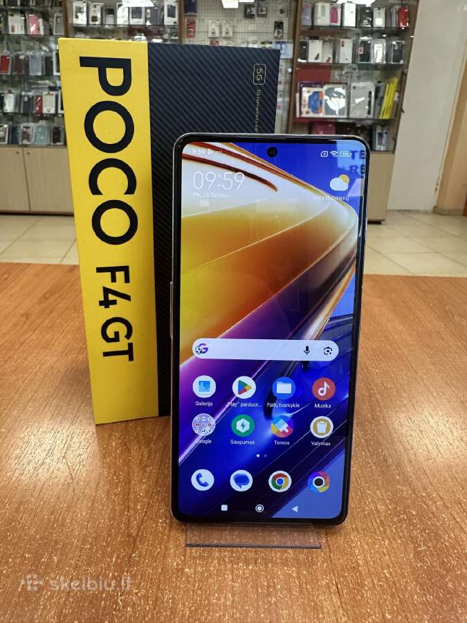 Xiaomi Poco F4 GT 5G 256gb (naudotas)