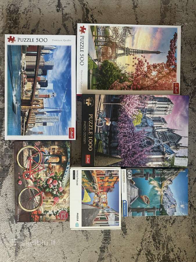 Parduodamos delionės/puzzle