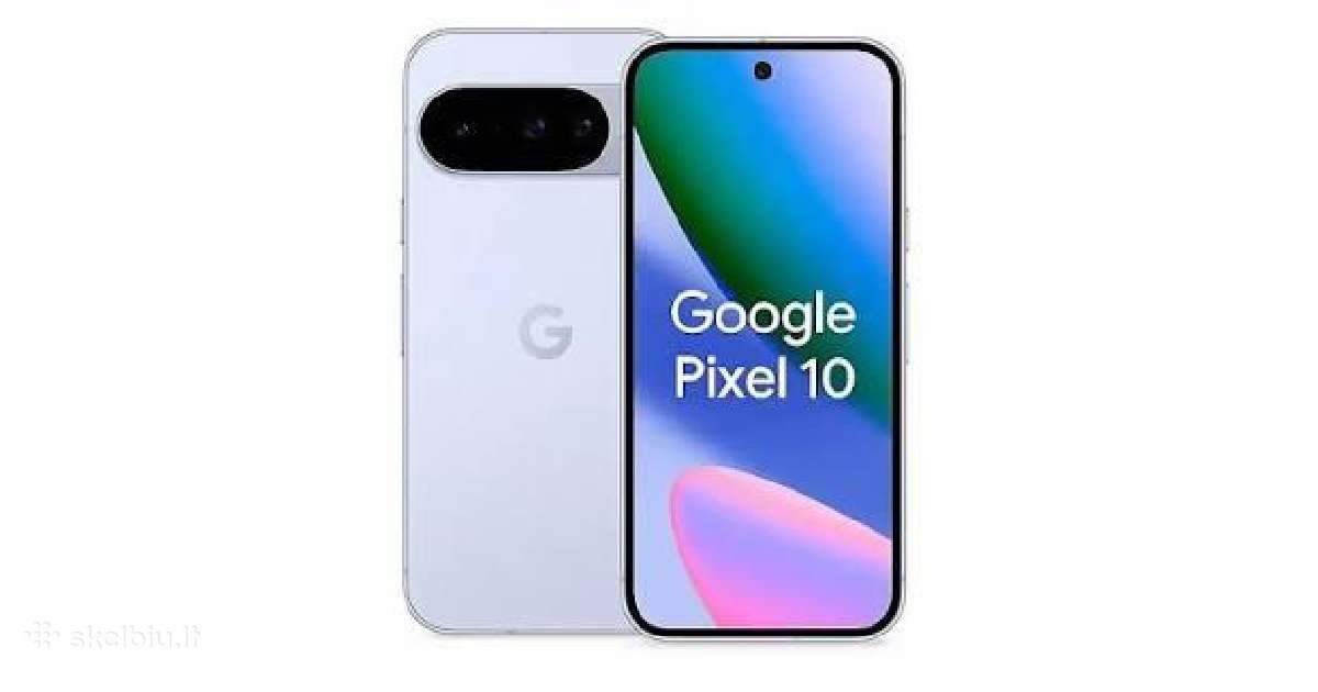 Naujas Google Pixel 10 – 128 GB – 499 €