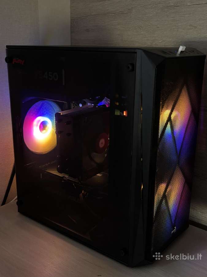 Žaidimų kompiuteris Nvidia Rtx 5060, Ryzen 5 5600