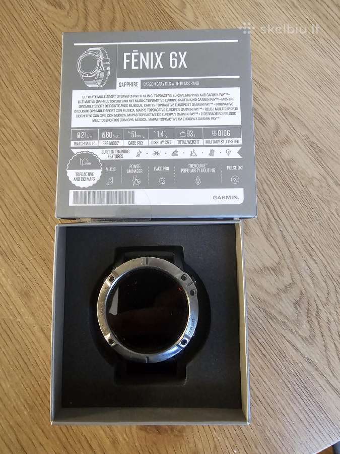 Garmin fenix 6x sapphire