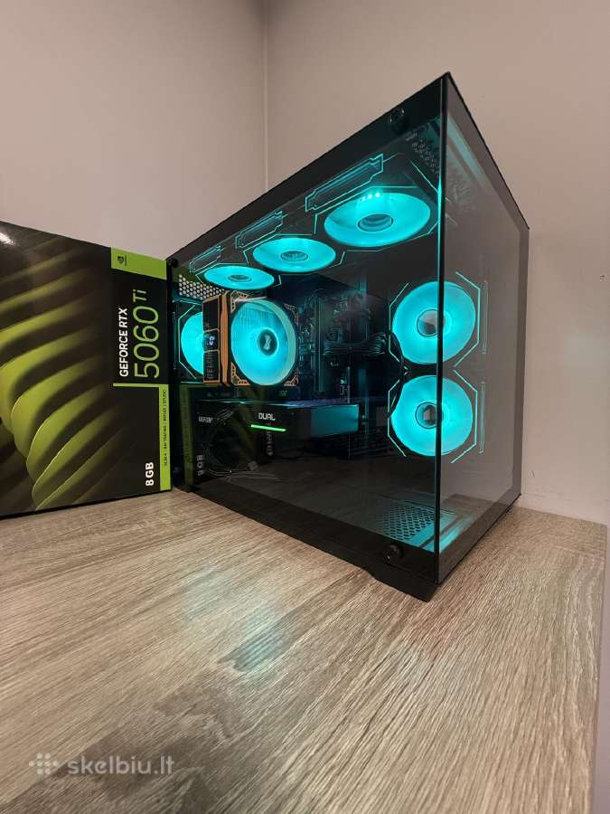 R5 8400f Ddr5 m2 1/2tb rtx 5060ti PVM sf garantija - nuotraukos Nr. 3