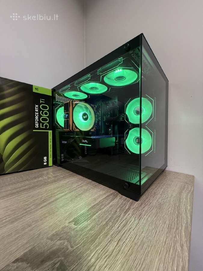 R5 8400f Ddr5 m2 1/2tb rtx 5060ti PVM sf garantija - nuotraukos Nr. 4