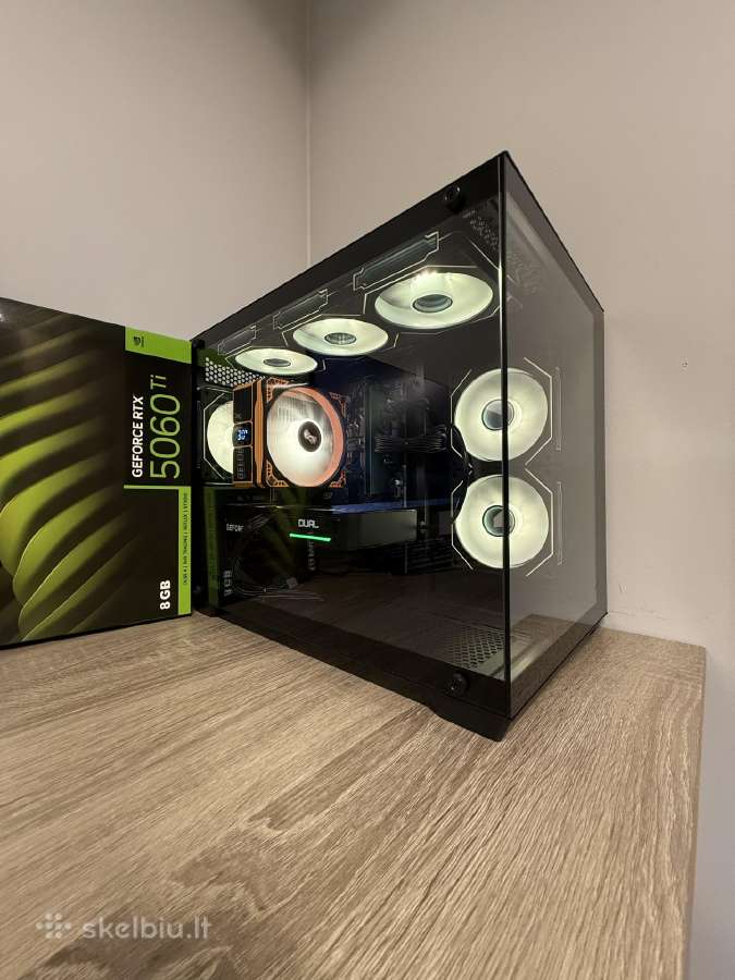 R5 8400f Ddr5 m2 1/2tb rtx 5060ti PVM sf garantija - nuotraukos Nr. 5