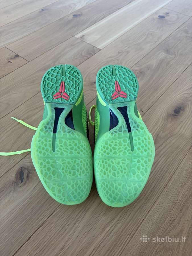 Nike Kobe 6 Protro Grinch krepšinio bateliai - nuotraukos Nr. 3