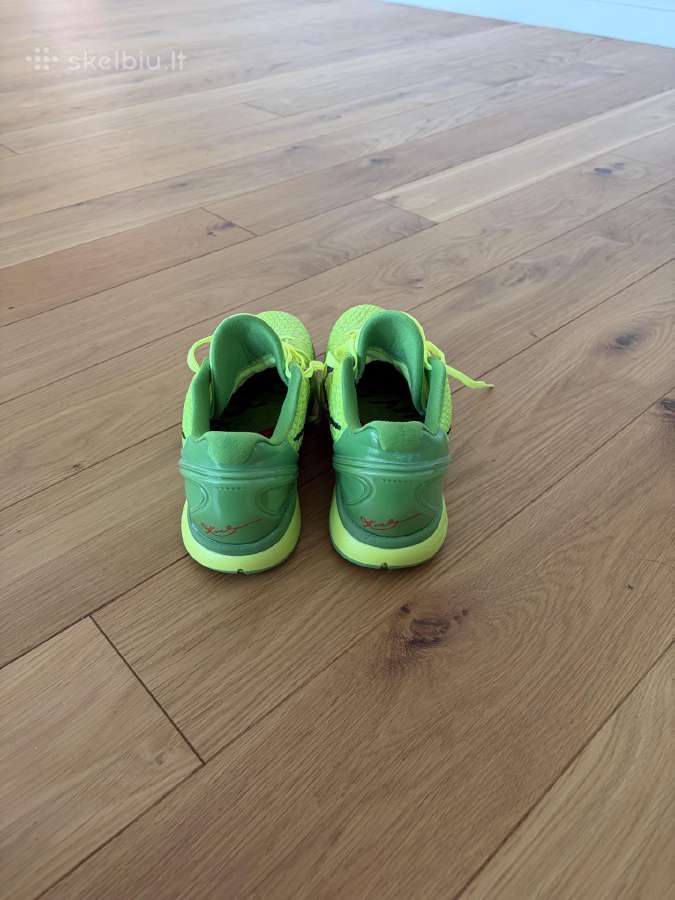 Nike Kobe 6 Protro Grinch krepšinio bateliai - nuotraukos Nr. 4