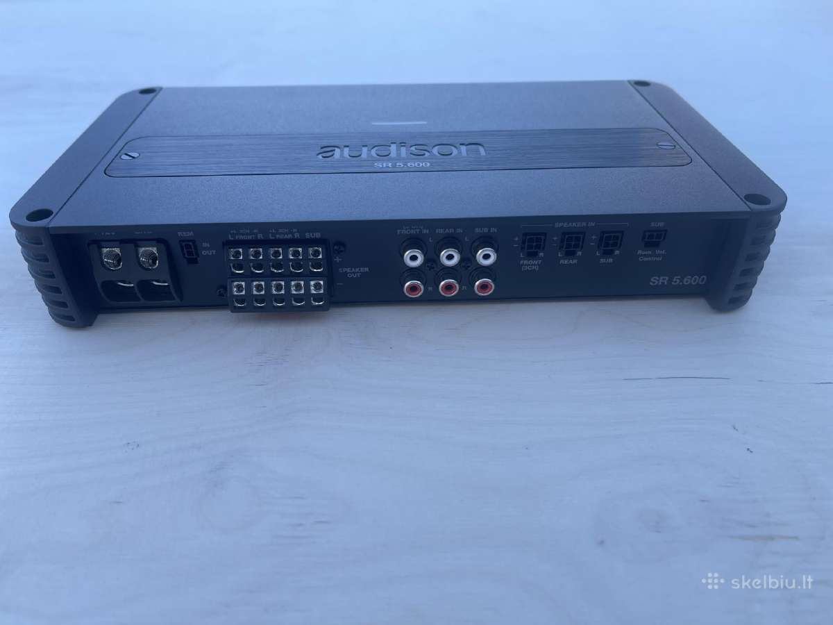Audison Sr5.600 stiprintuvas - nuotraukos Nr. 3