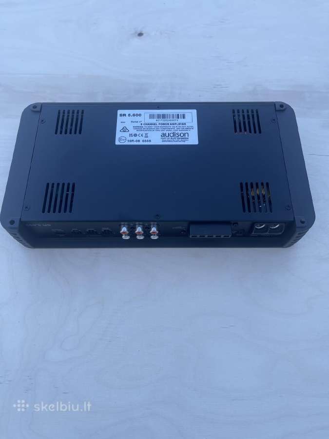 Audison Sr5.600 stiprintuvas - nuotraukos Nr. 4