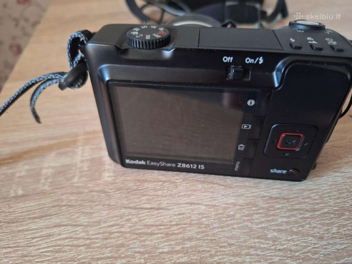 Kodak Z8612is skaitmeninis fotoaparatas - nuotraukos Nr. 2