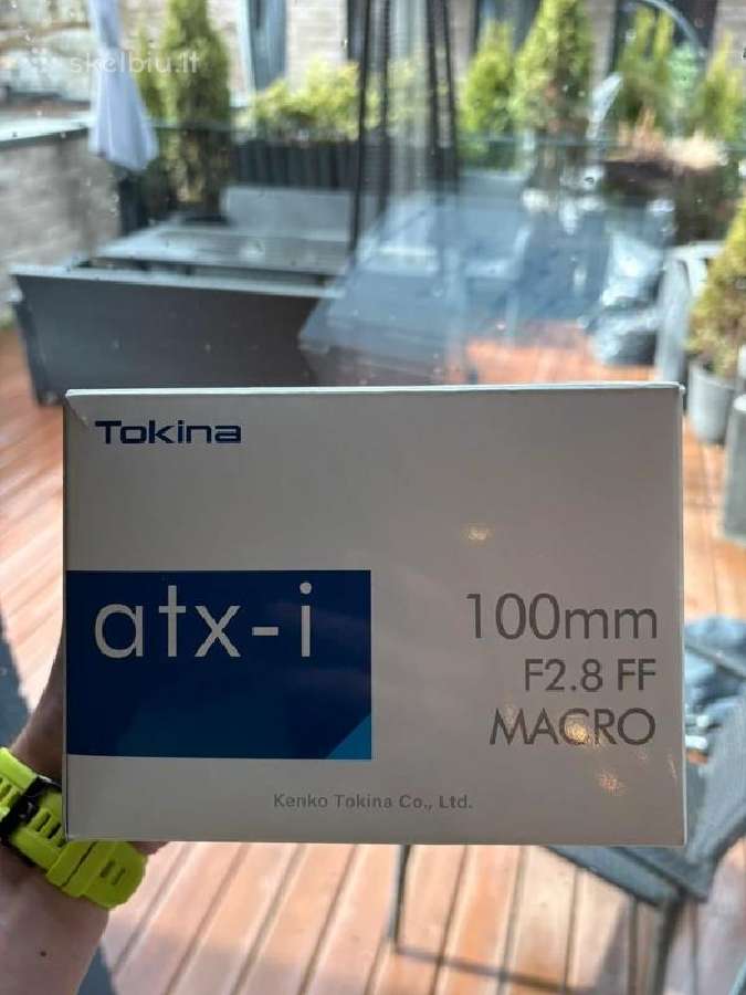Tokina atx-i 100mm F2.8 Ff Macro, Nikon - nuotraukos Nr. 3