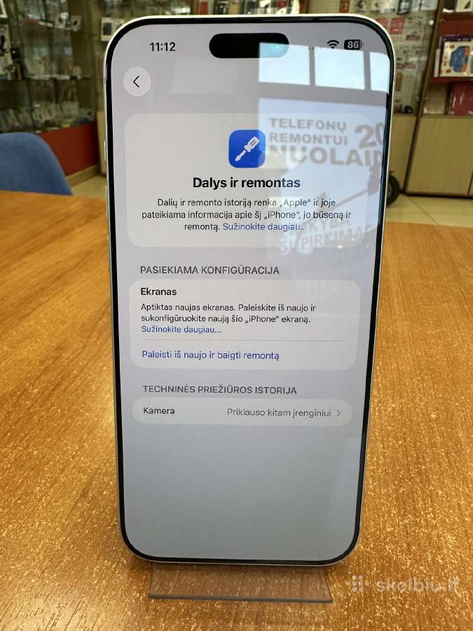 Apple iPhone 17 Pro Max 512 GB (Naudotas) - nuotraukos Nr. 3