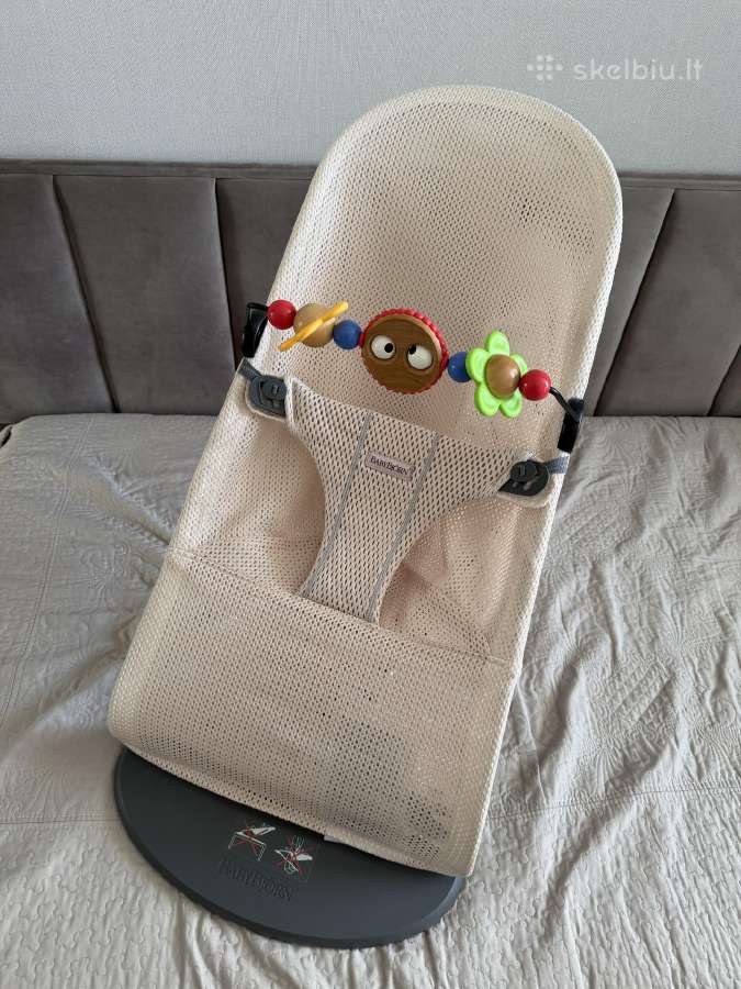 Babybjorn mesh gultukas su žaisliuku