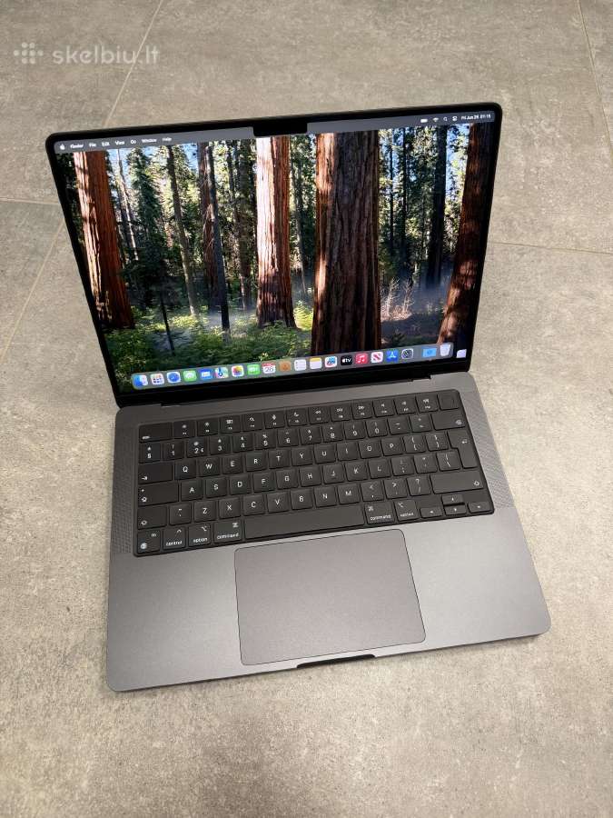 Praktiškai naujas Apple MacBook Pro 14 2023 M3 Pro